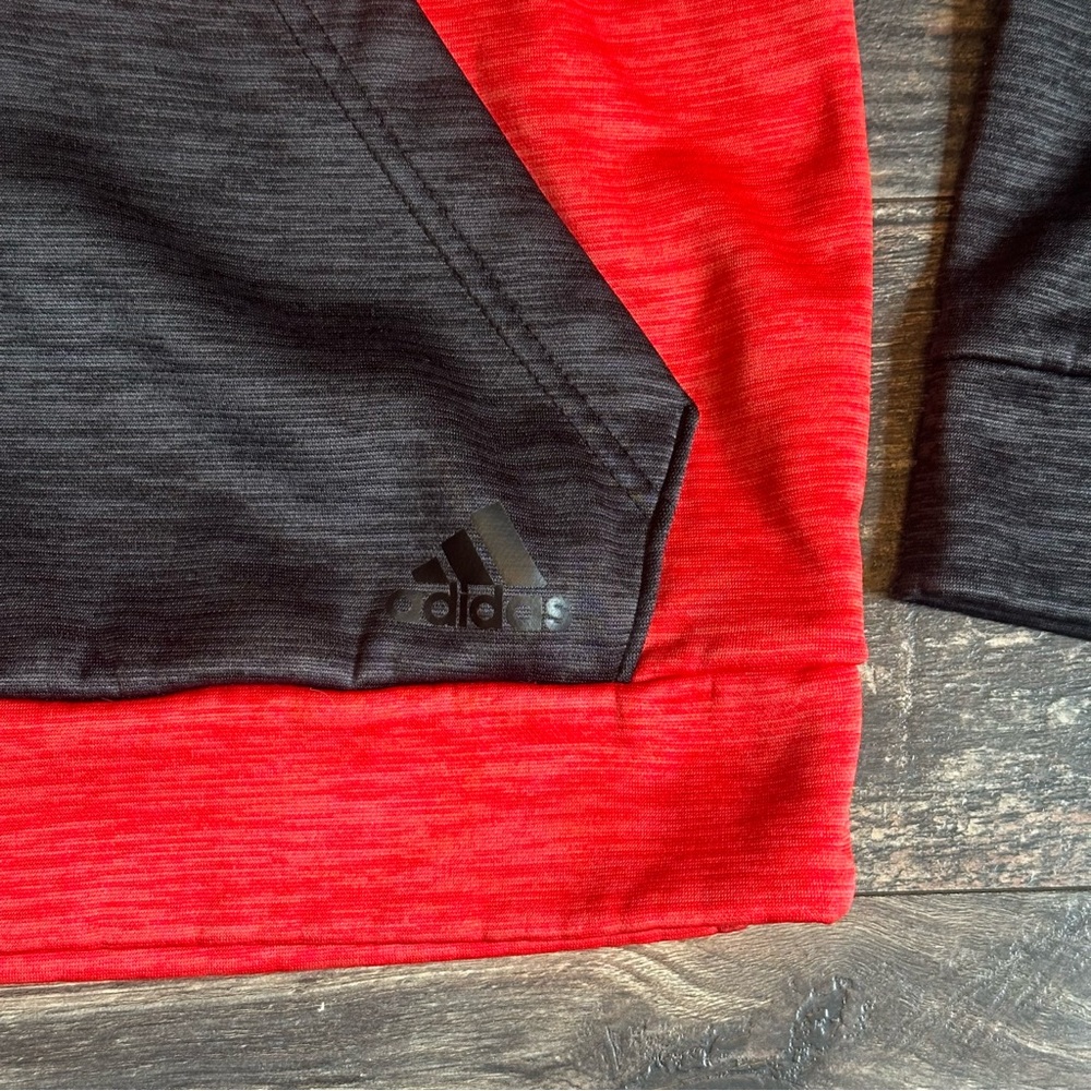 Adidas boys pull over long sleeve sweatshirt size 8/S - Picture 3 of 12
